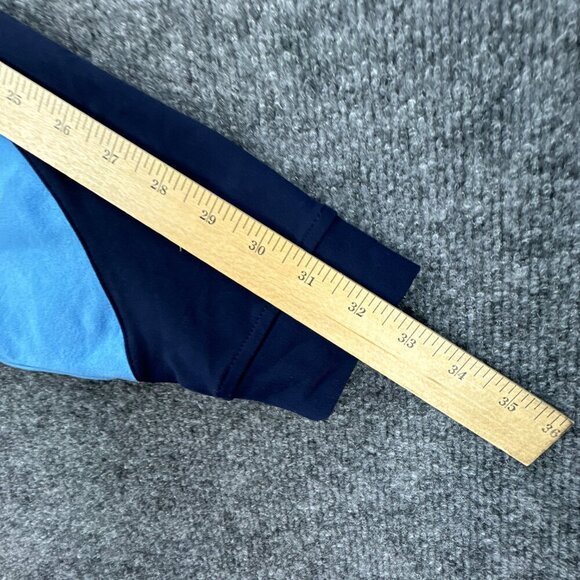 FJ Footjoy Jacket Mens Large Blue 1/4 Zip Pullover Golf Knit Stretch Long Sleeve - Picture 13 of 15